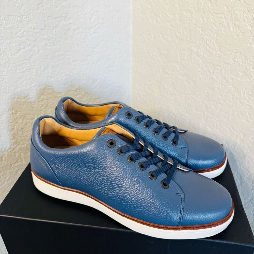 Royal Albartross‎ PONTIAC V2 Spikeles Leather Welt Golf Shoe, Size 11, Blue NWT